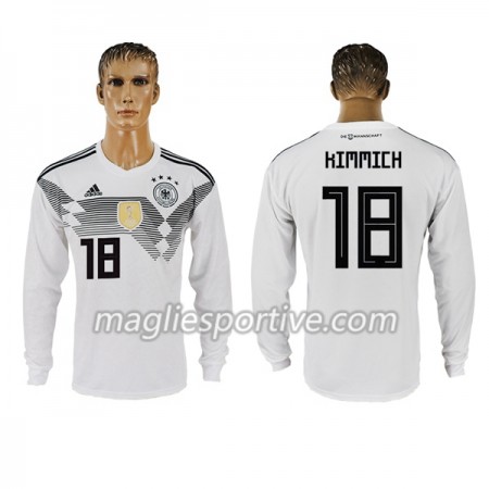 Completo Calcio Germania Kimmich 18 Divisa Prima Mondiali 2018 ML